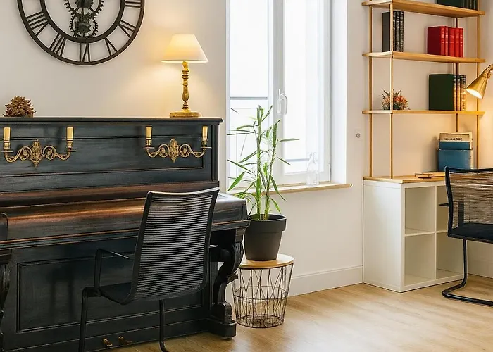 Апартаменты T2 Premium Avec Terrasse Chez Henri *