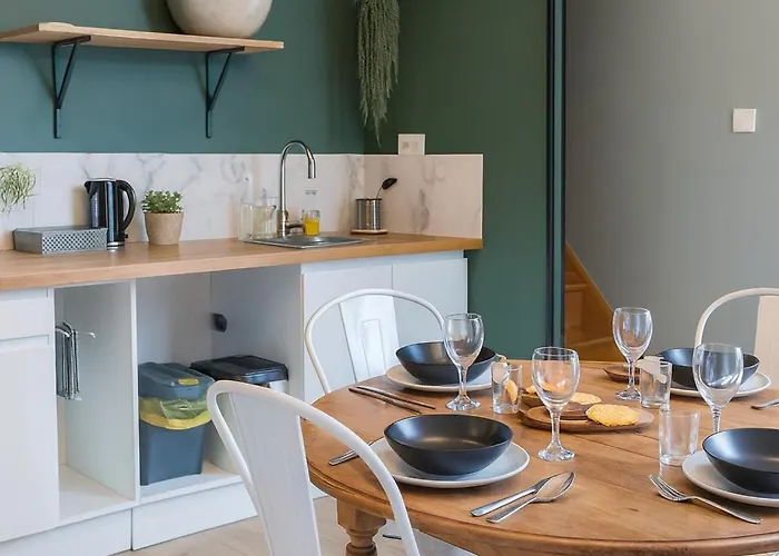 T2 Premium Avec Terrasse Chez Henri Апартаменты